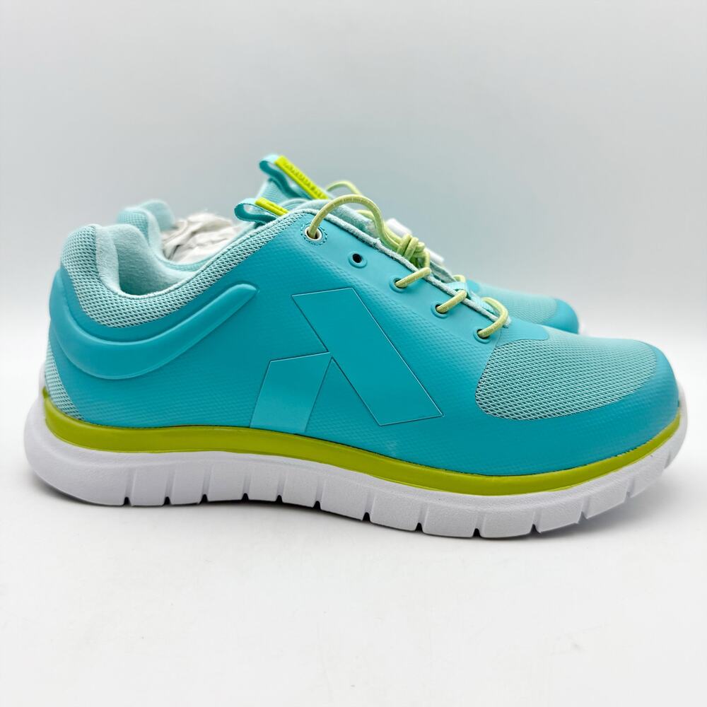 Anodyne Womens No. 23 Sport Athletic Shoes Size 7 XW Blue White Broken Bungee